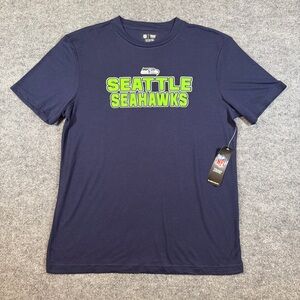 Seattle Seahawks Men's‎ M Concepts Sport NFL Blue Soft Sleepwear Vector Top NWT